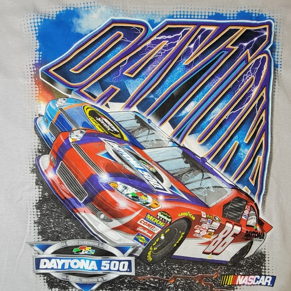NWT 2012 NASCAR 54th Annual Daytona 500 T-shirt Size Large Double Sided - Picture 4 of 7